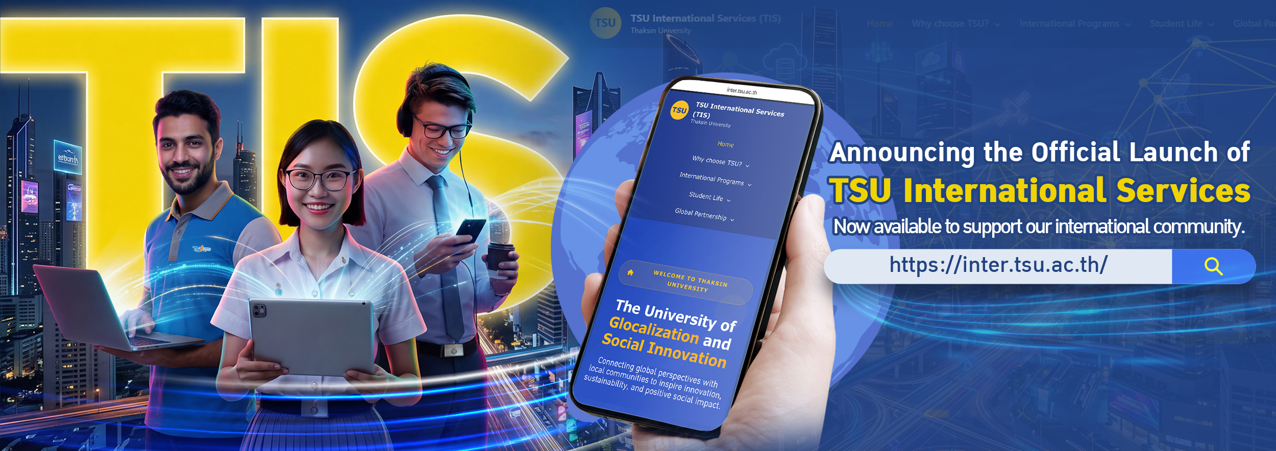 Announcing the Official Launch of TSU International Services